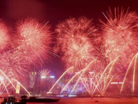 Hong Kong Rings in 2025 with Breathtaking Fireworks Display Over Victoria Harbour