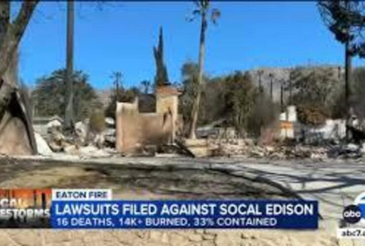 Southern California Edison Faces Lawsuits Over Devastating Eaton Fire