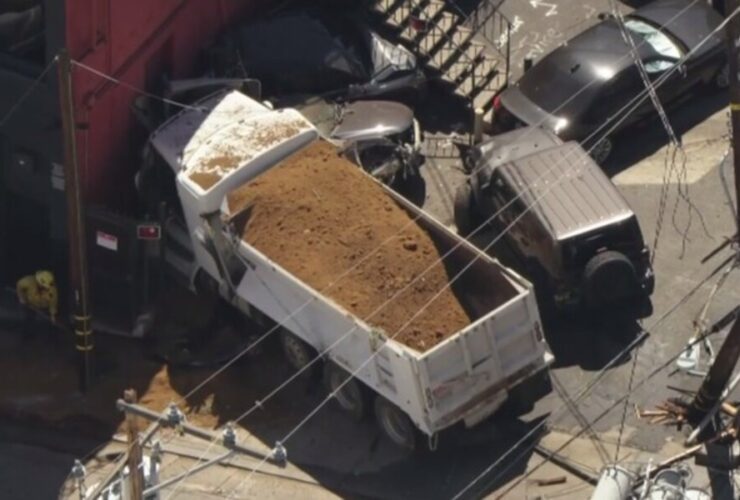 Runaway Dump Truck Crashes Into Legendary Whisky a Go Go in West Hollywood; No Injuries Reported