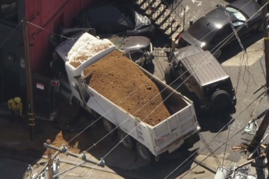 Runaway Dump Truck Crashes Into Legendary Whisky a Go Go in West Hollywood; No Injuries Reported